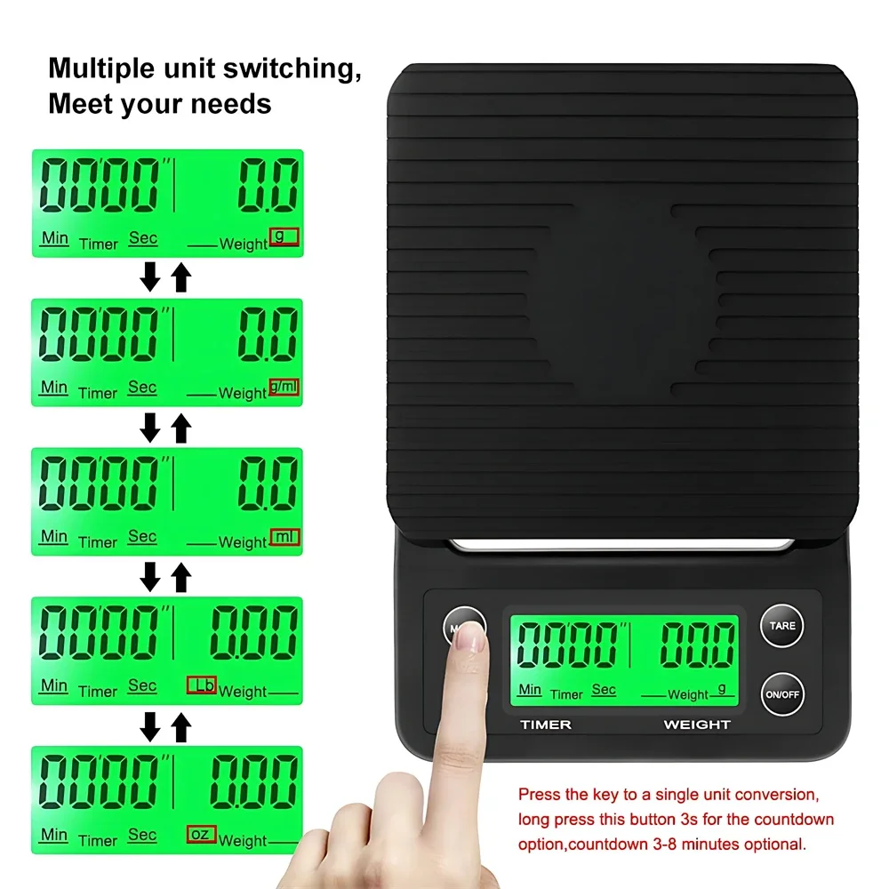 5/3kg LCD Electronic Drip Coff - Scale Drip Timer review and price