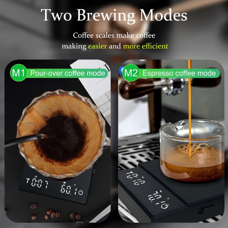 Small Coffee Scale with Timers - Scale Drip Timer review and price